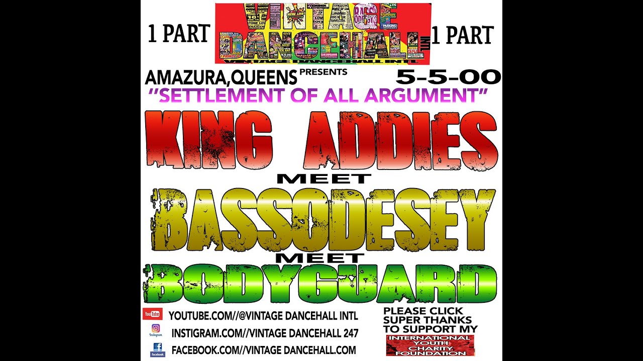 SETTLEMENT OF ALL ARGUMENT BASSODESEY WAR  KILLAMANJARO WAR BODYGUARD LIVE IN AMAZURA ON 5-5-2000