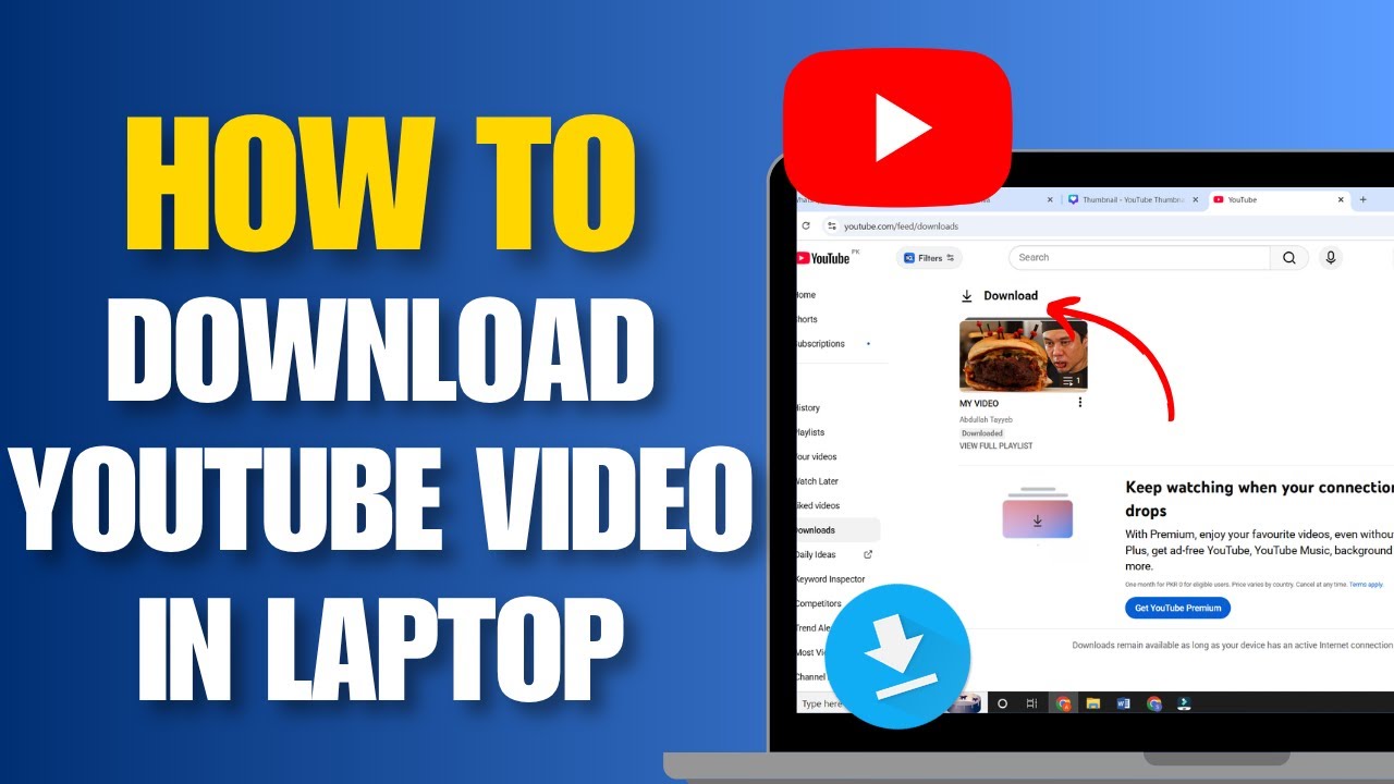 How To Download YouTube Video In Laptop | Youtube Video Downloader For PC