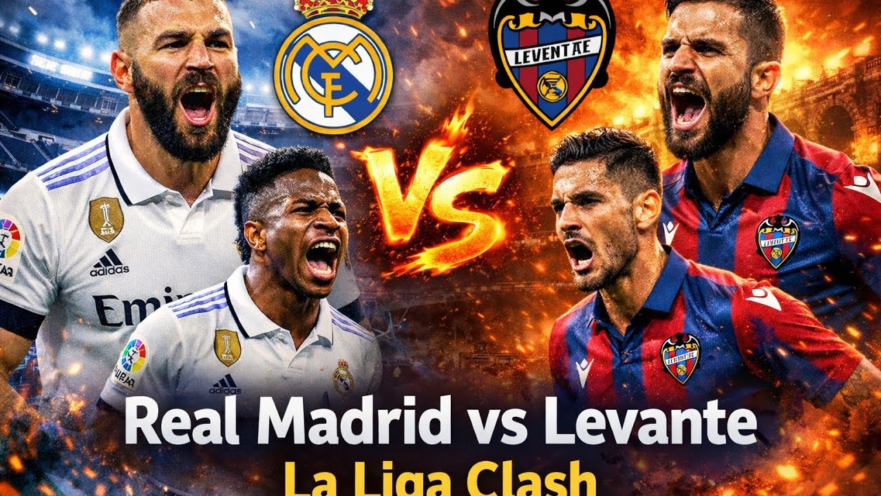 Real Madrid vs levante 