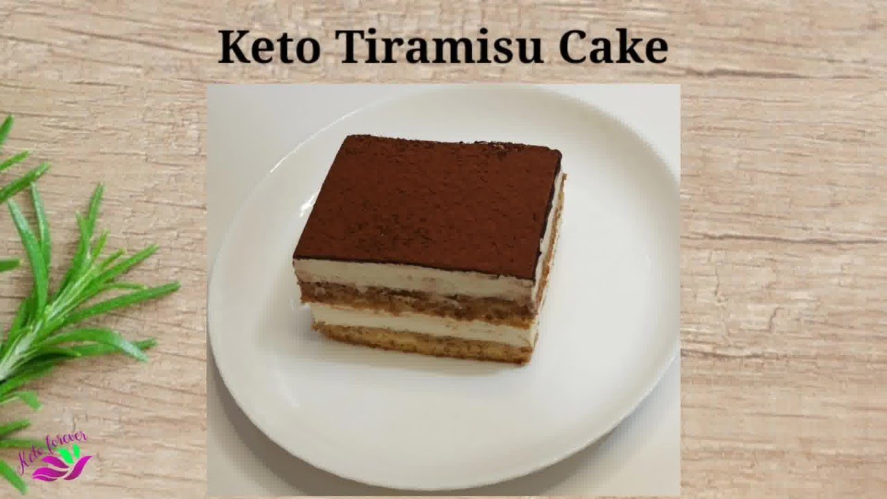 Keto Tiramisu Cake / keto desserts