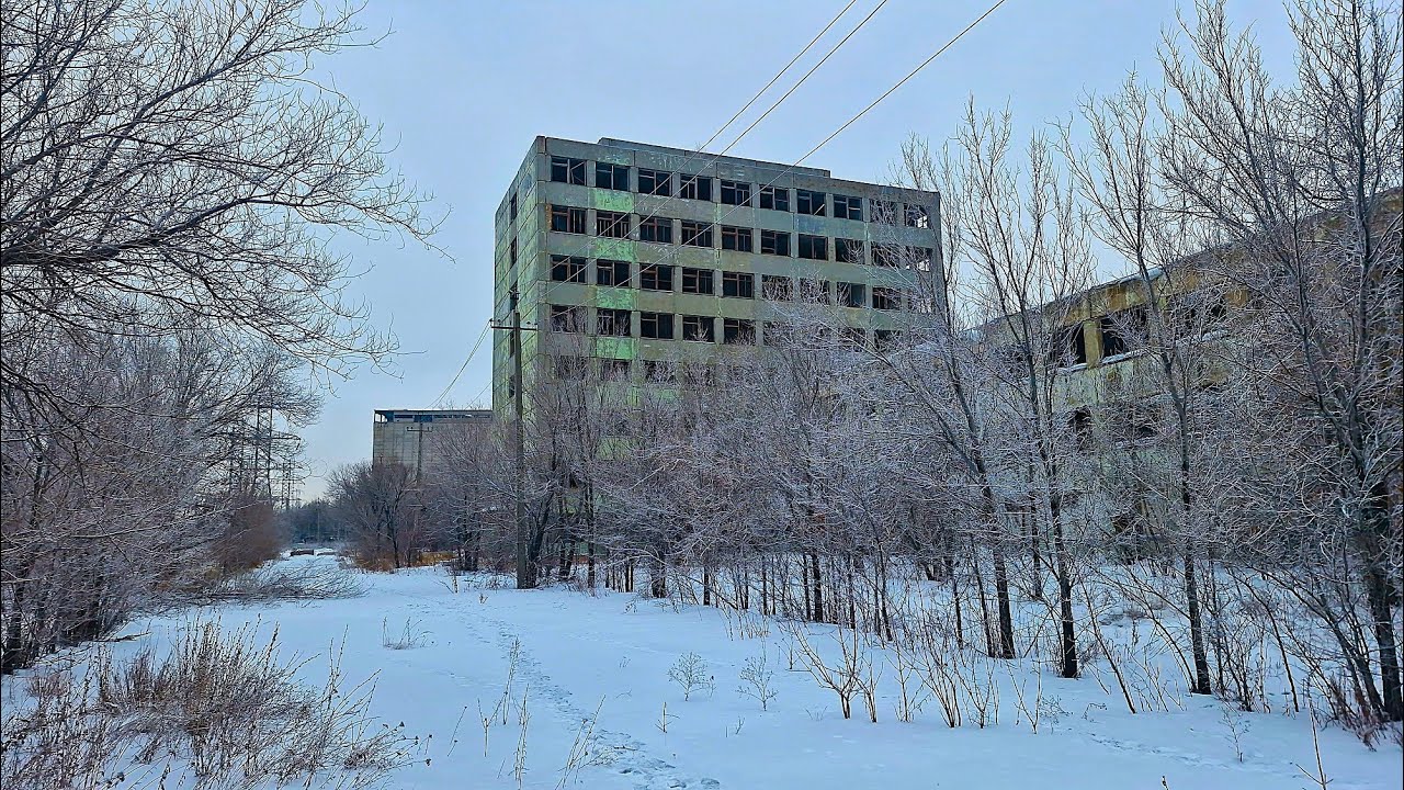 Литейно-механический завод  + панорама Темиртау