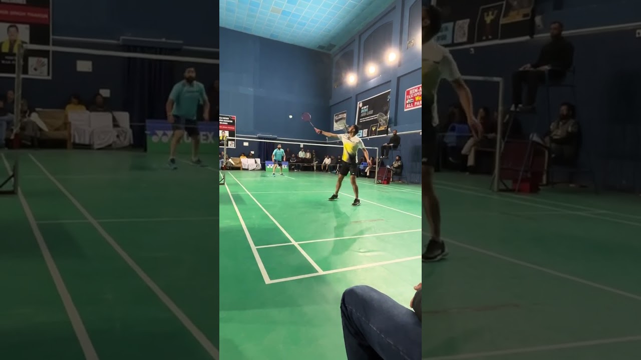 SF | MS 40+ | HP MASTERS STATE BADMINTON CHAMPIONSHIP 2025-26 | SUNNY PAPTA VS PRINCE SHARMA 1st gm