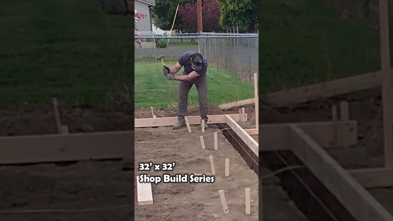 32' x 32' Shop Build Series #construction #shopbuild #diy
