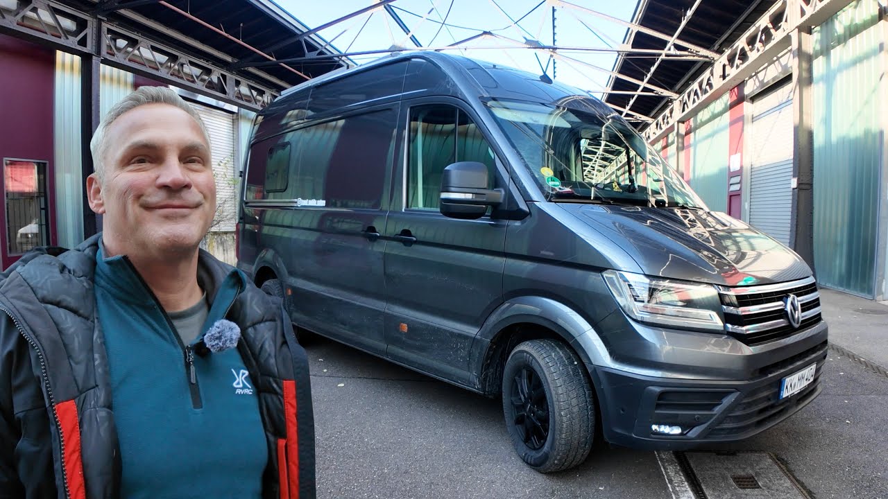 Wohnmobil Selbstausbau 2025 🥳 VW Crafter Markus zeigt einzigartige Skills beim Campervan Bau
