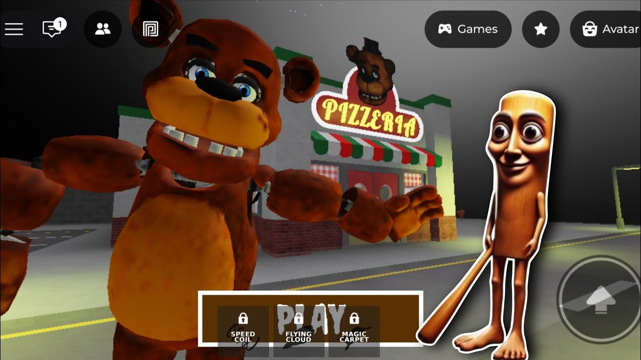 Freddy's Pizzeria Run Play As Tung Tung Sahur