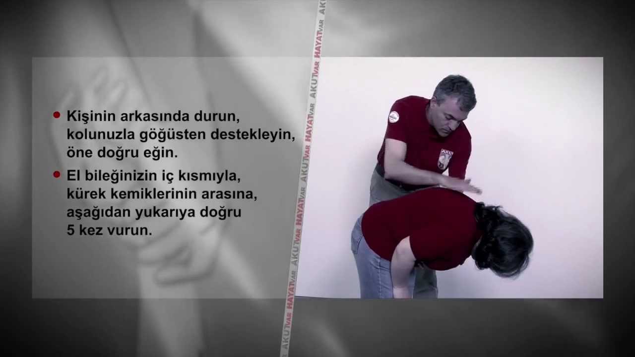 AKUT Var Hayat Var | Tıkanma Durumunda İlk Yardım Nasıl Yapılır?