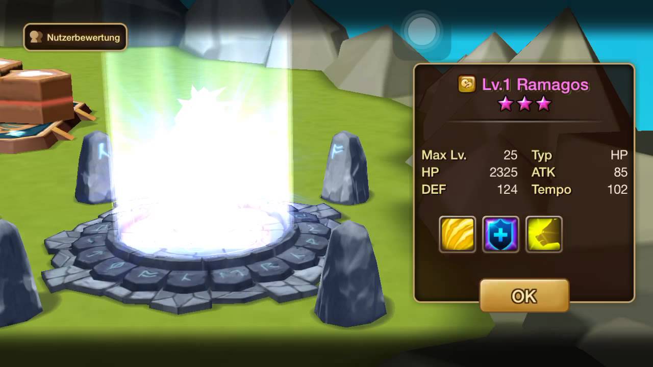 Summoner War - Opening - 16 Mystic Scrolls - 1 light & dark scroll -NICE MONSTER