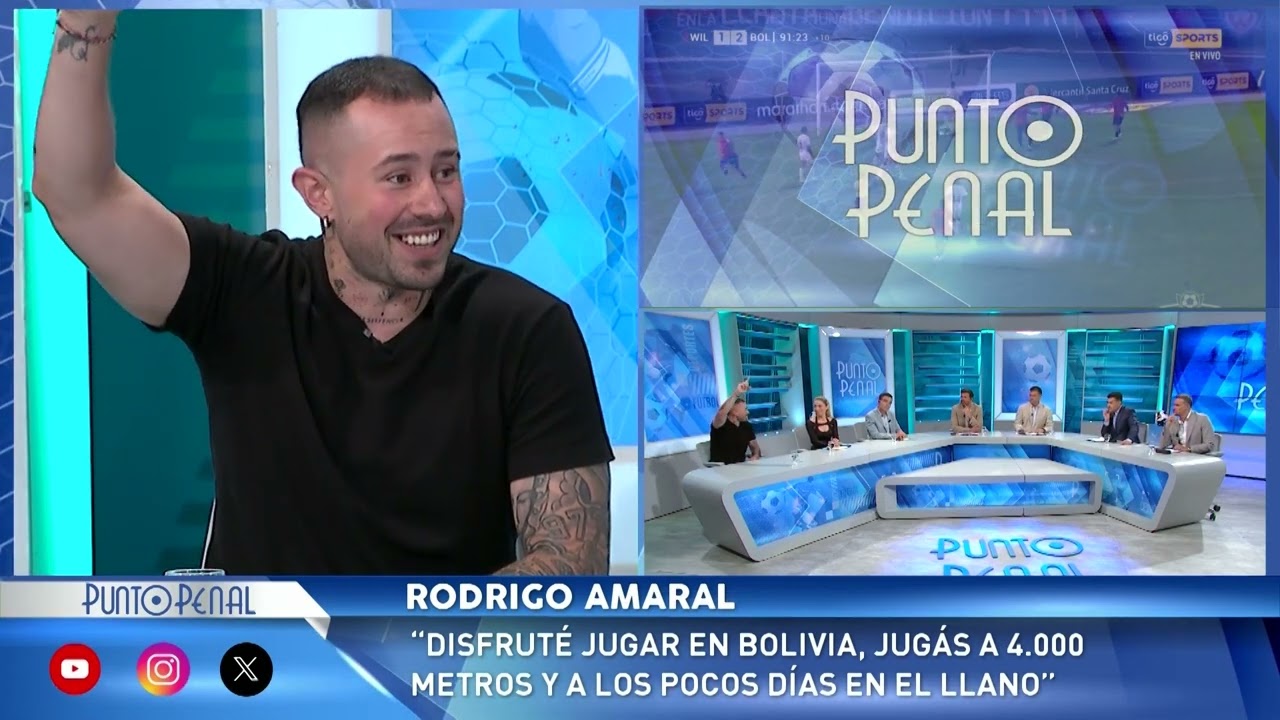 RODRIGO AMARAL. EN EL PRIMER PROGRAMA DEL 2025 RECIBIMOS LA VISITA DEL EXJUGADOR DE NACIONAL.