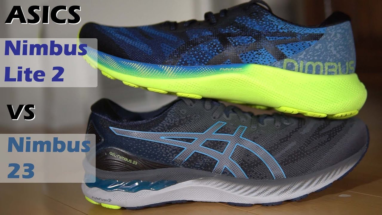 Asics Nimbus 23 vs Nimbus Lite 2 || Shoe Showdown