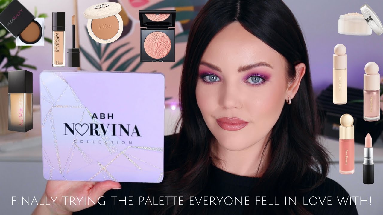 GRWM Using the Norvina Vol 5 Palette & My Updated Rare Beauty Thoughts!