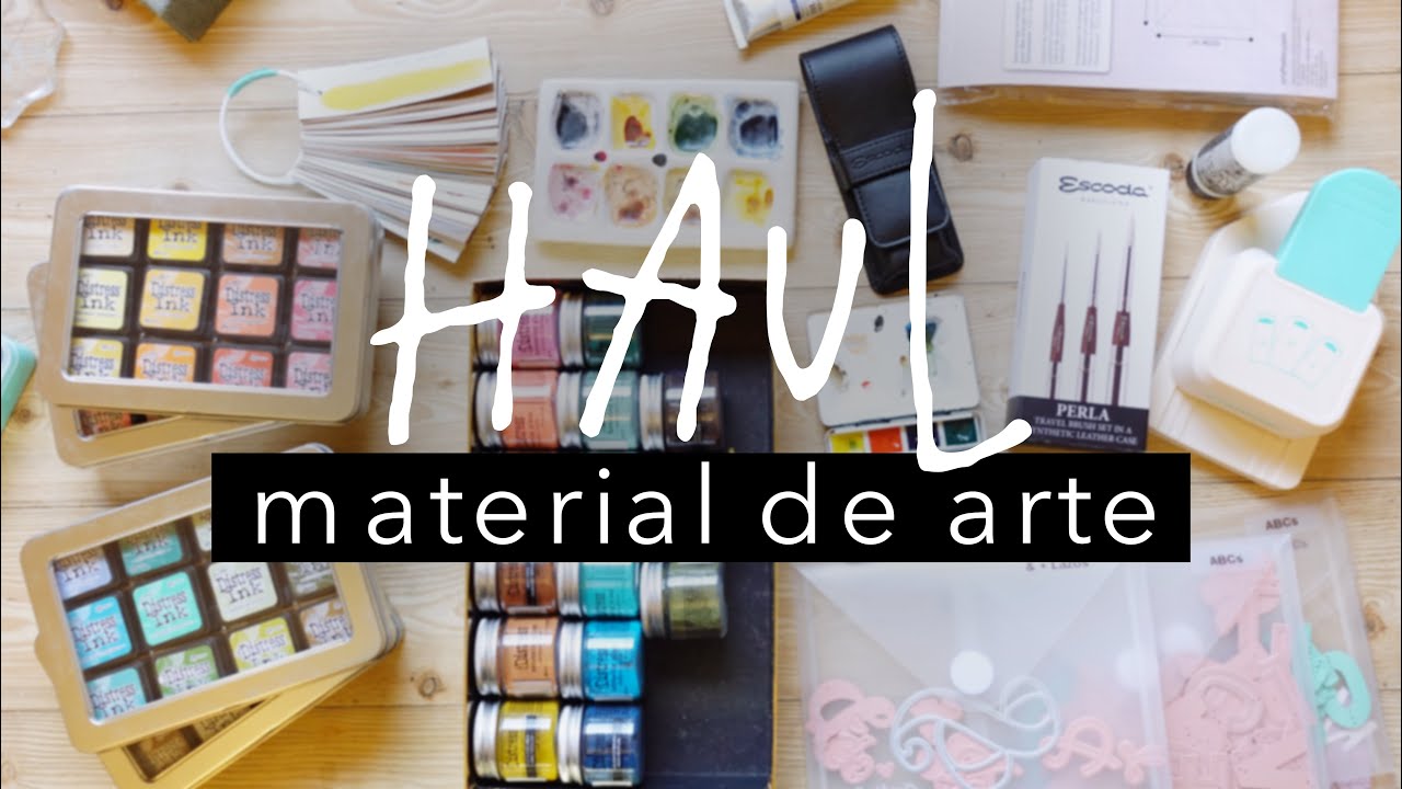 Probando nuevo material de arte (Haul Craftelier) Laura inguz