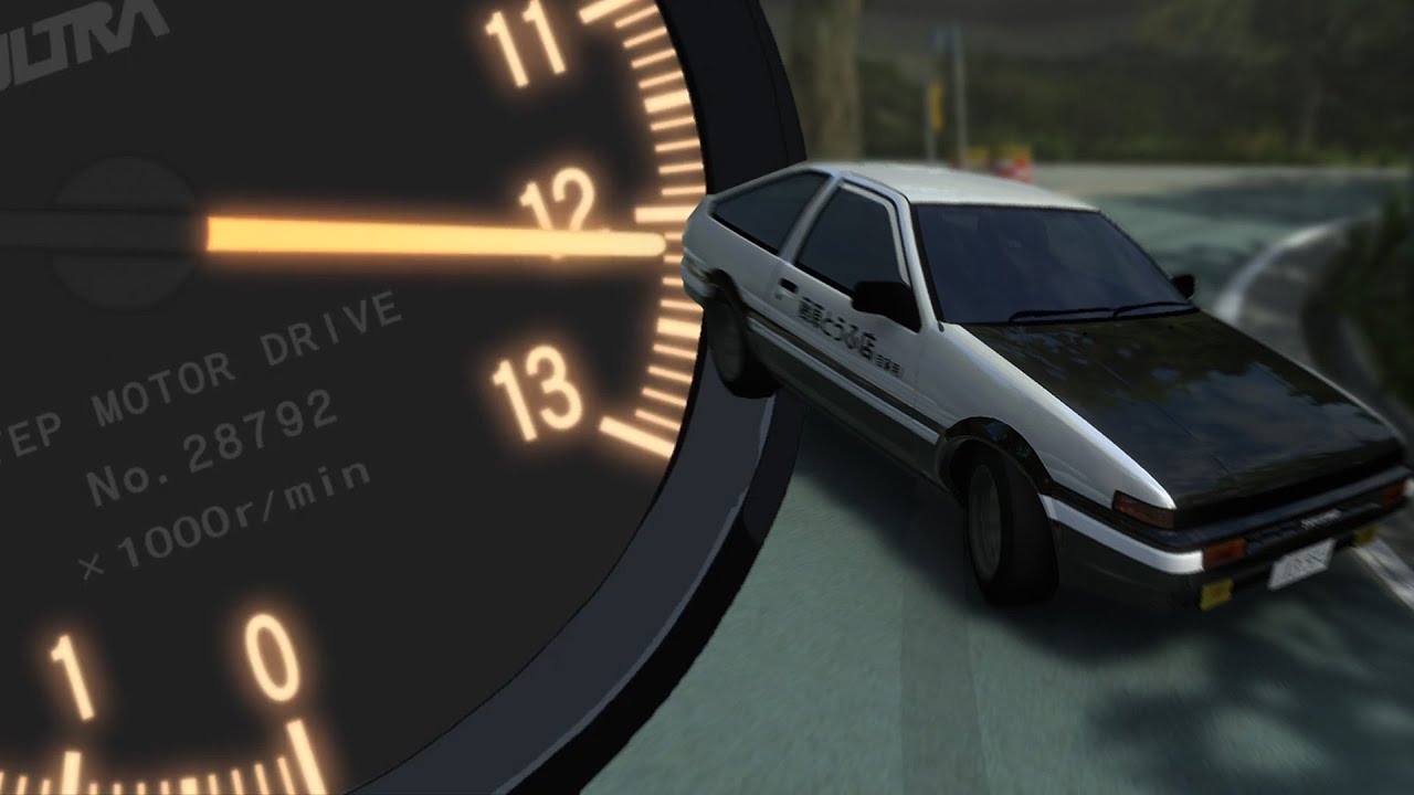 Tsubaki Line Specialist in AE86 || Initial Unity