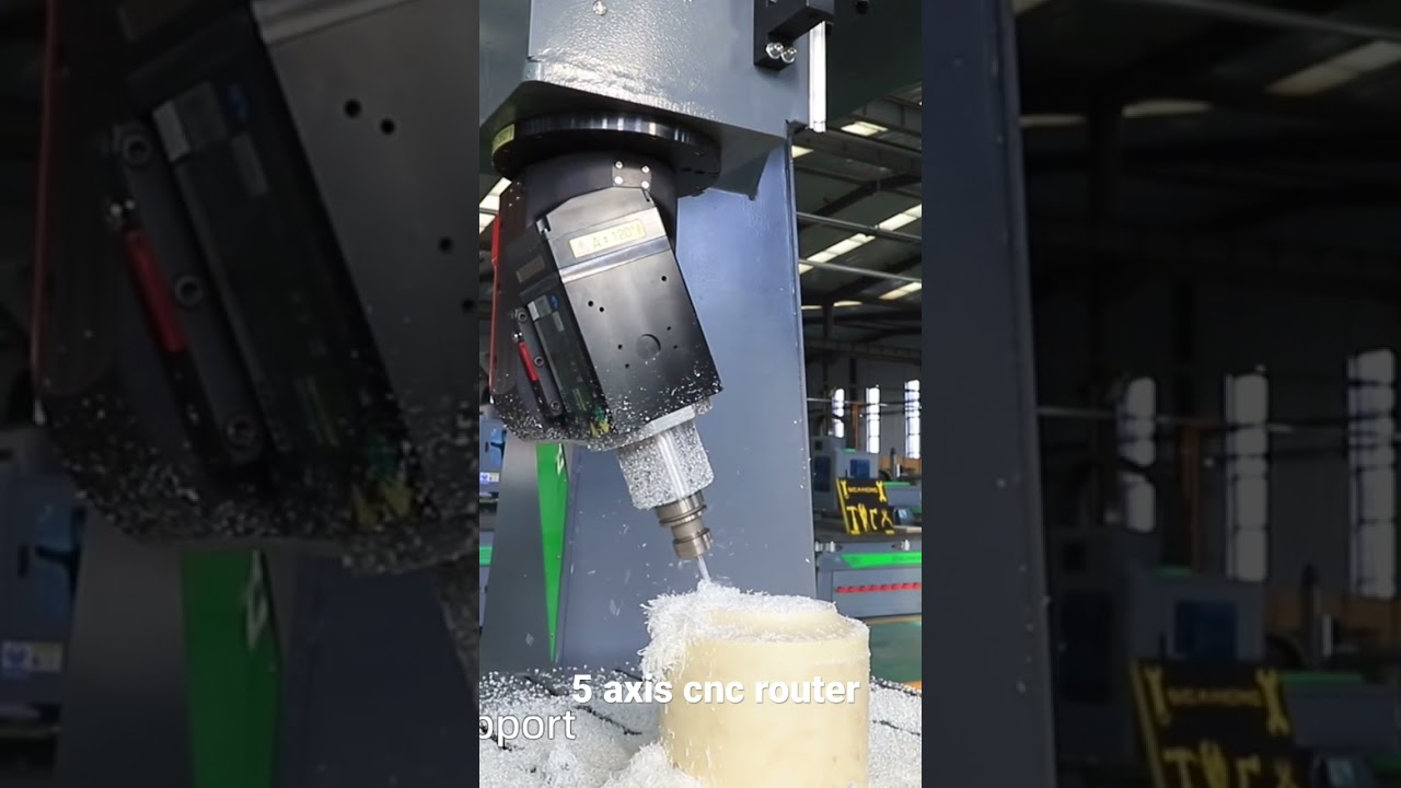 Cnc router 5 axis for woodworking , mould making.