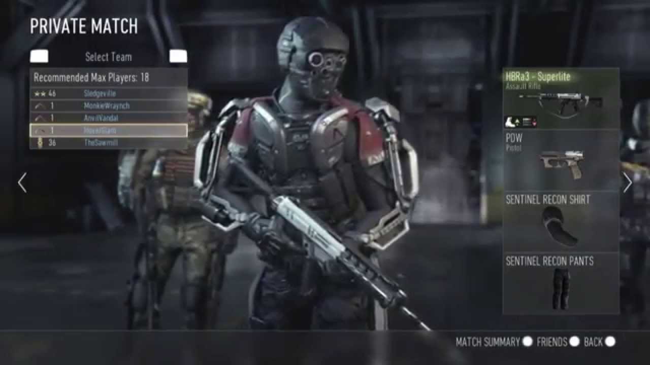 NEW Character Customization + Create-a-Class Options in COD Advanced Warfare