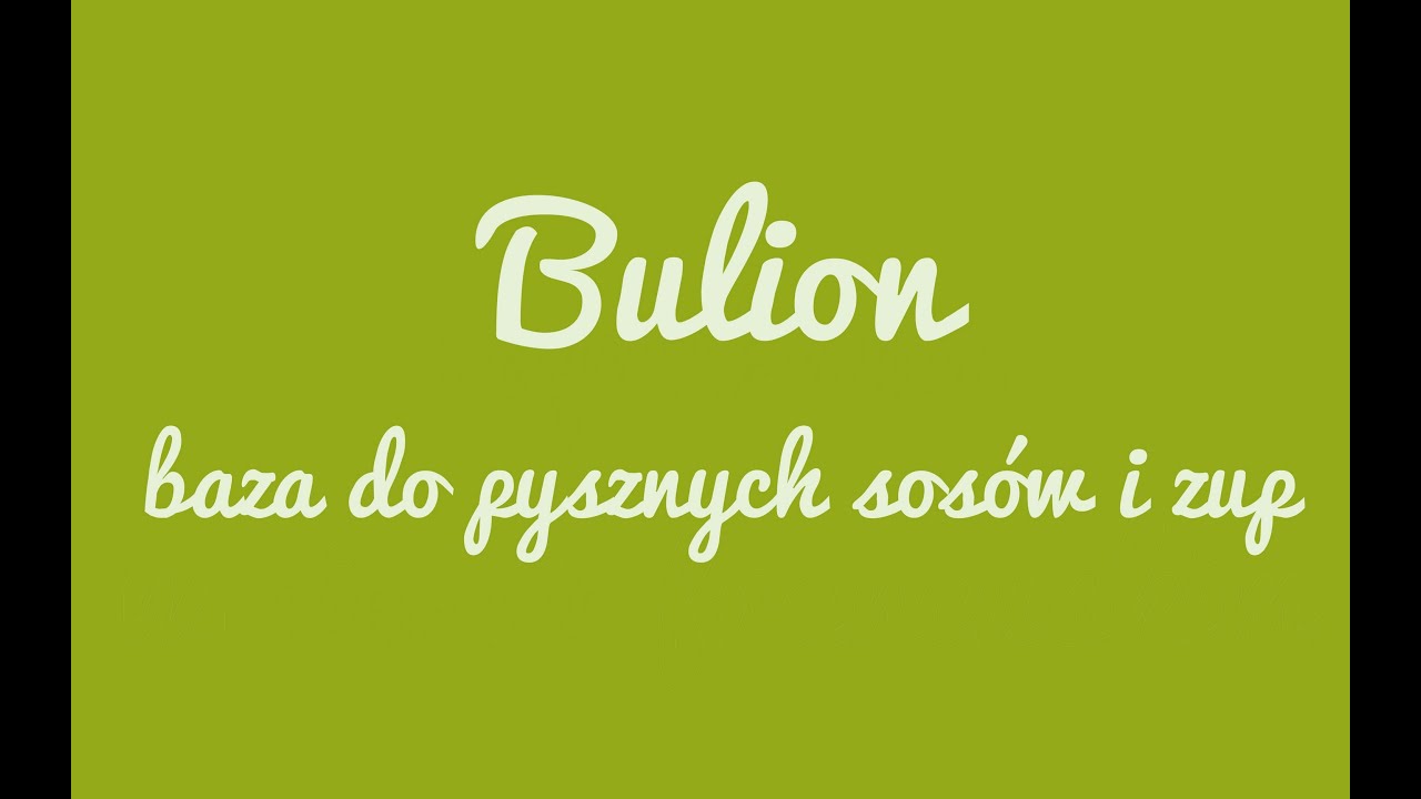 BULION, BAZA DO SOSÓW I ZUP, Jak zrobić bulion? | Magdalenkowe Frykasy