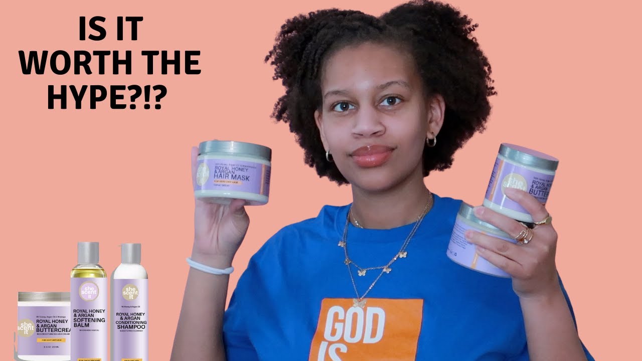 SHESCENTIT WASH DAY | ROYAL HONEY & ARGAN OIL FULL COLLECTION | Collection for High Porosity Hair