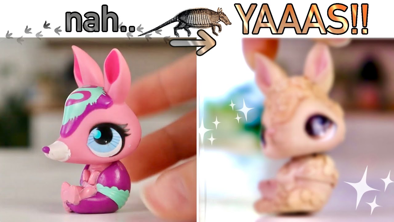 Can I make this ugly LPS cute? #9: Armadillo