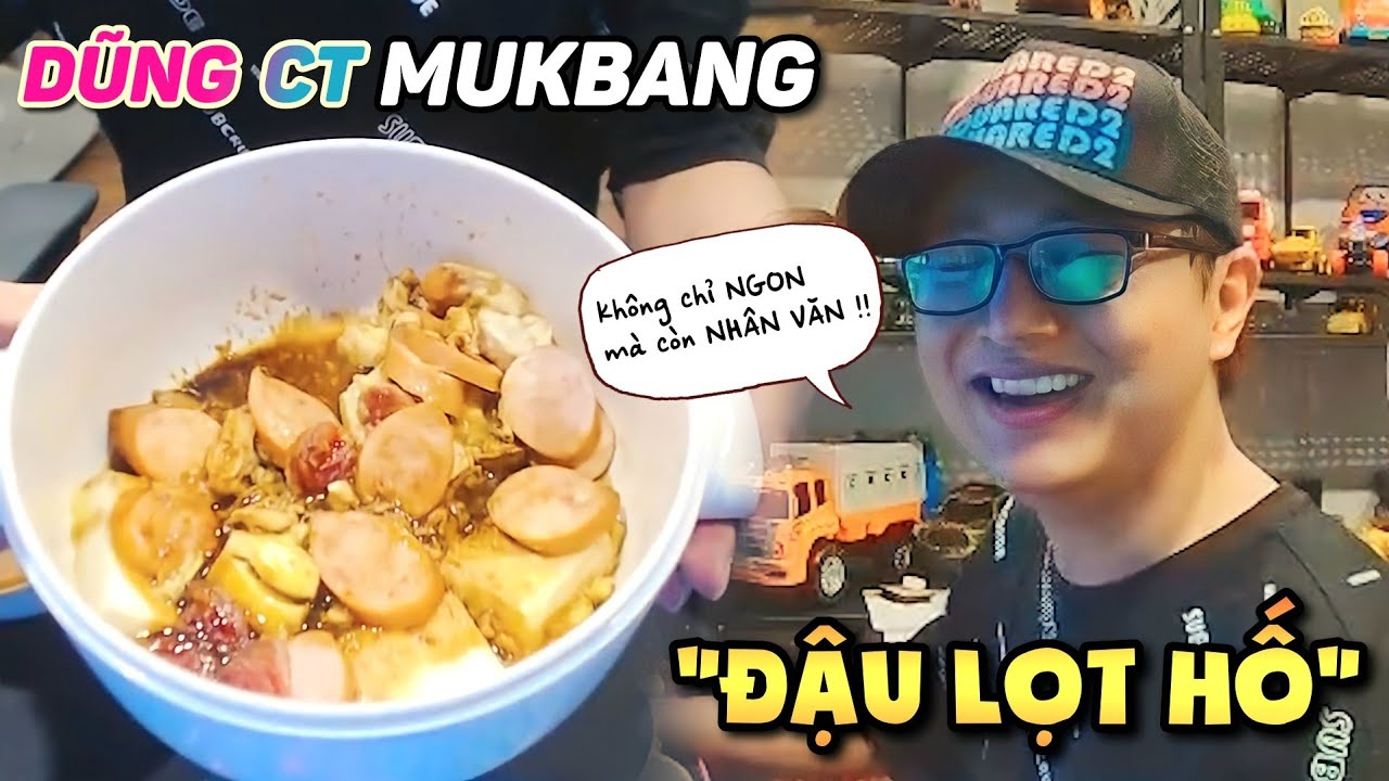 ASMR MUKBANG | xem Dũng CT mukbang món 