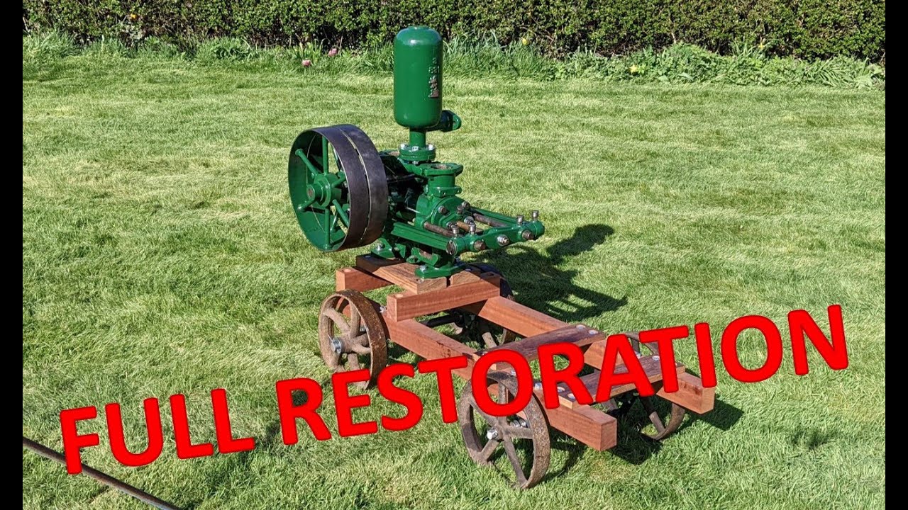 Joseph Evans lion 831 water pump restoration