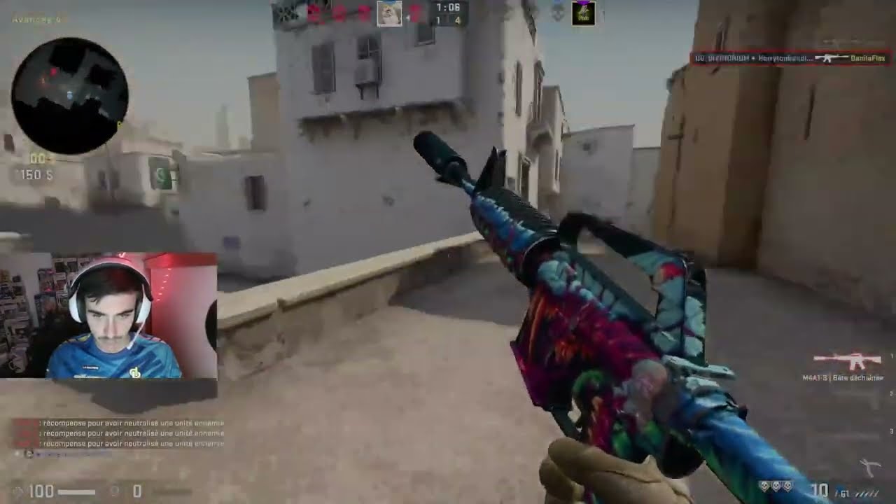 CSGOFR//CLUTCH 1v4 ZENITUDE MAX