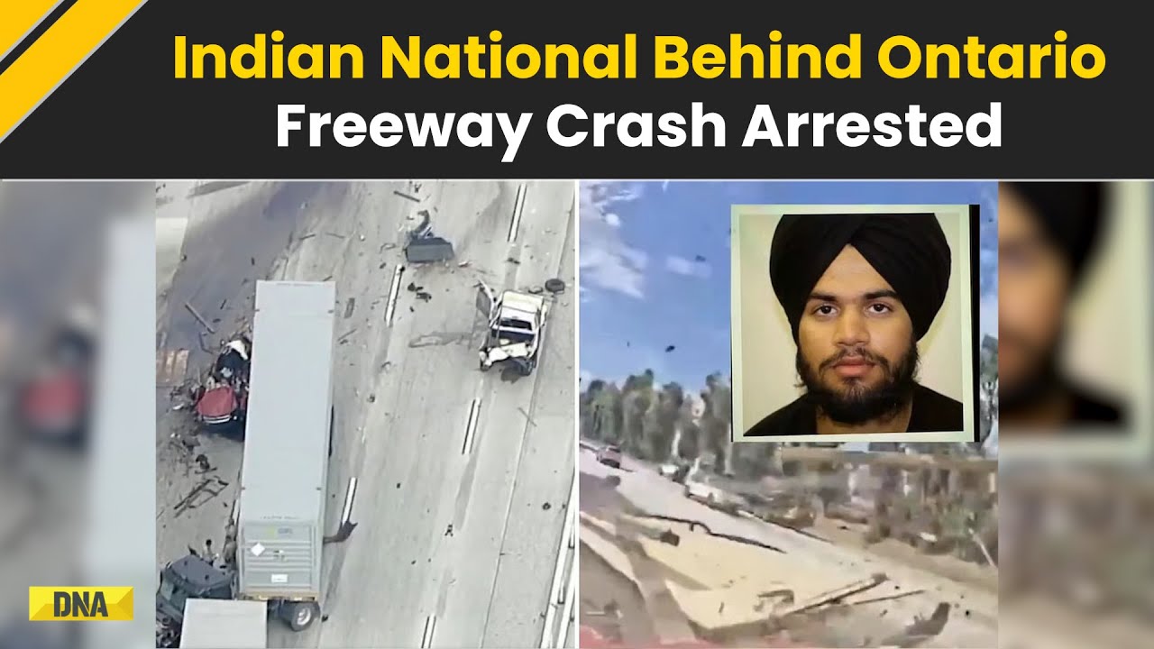 Ontario Crash: Jashanpreet Singh, Punjabi Truck Driver Involved In Ontarios 10 Freeway Crash