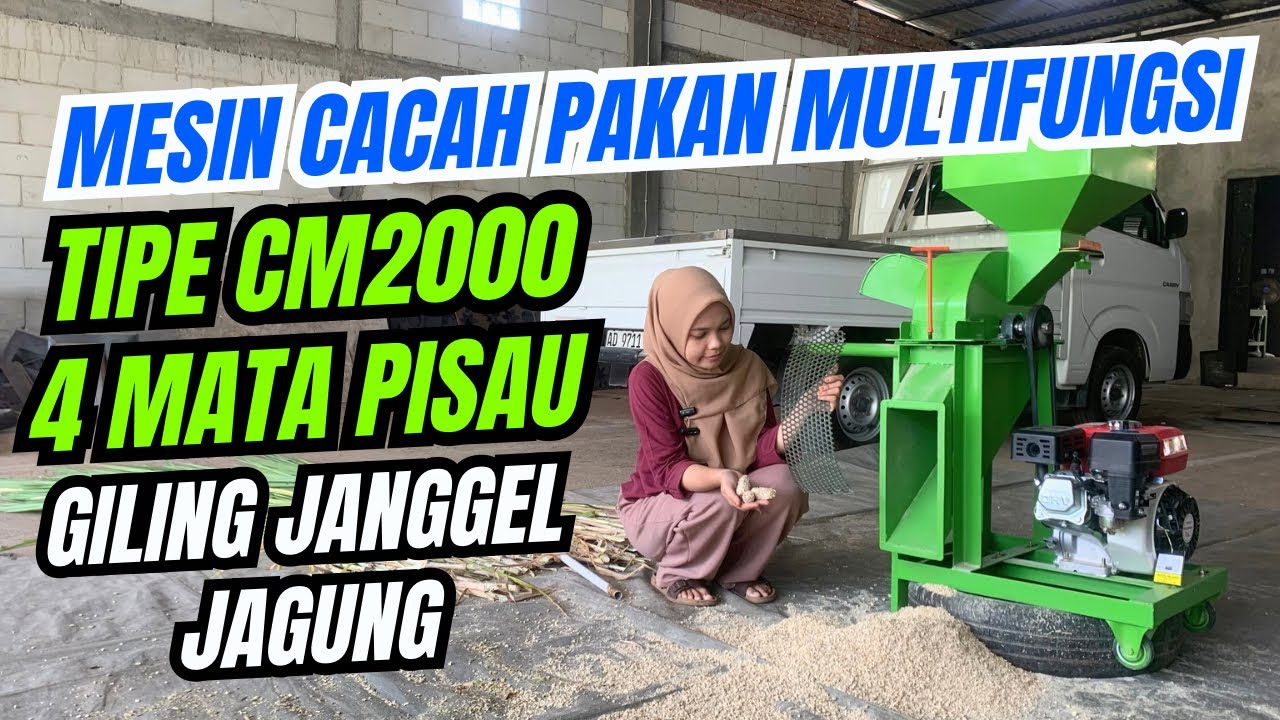 Giling Janggel Jagung Dengan Mesin Coper Multifungsi CM2000 Hasil nya MANTAP #mesincoper