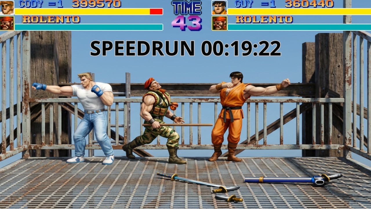SPEEDRUN 00:19:22 Final Fight