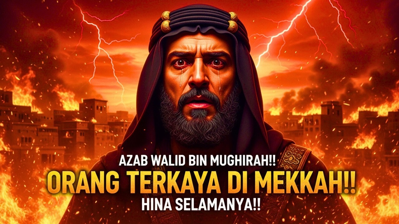 AZAB WALIID BIN MUGHIRAH! Orang Paling Kaya di Mekkah, Hidungnya Terpotong Pedang & Hina Selamanya!