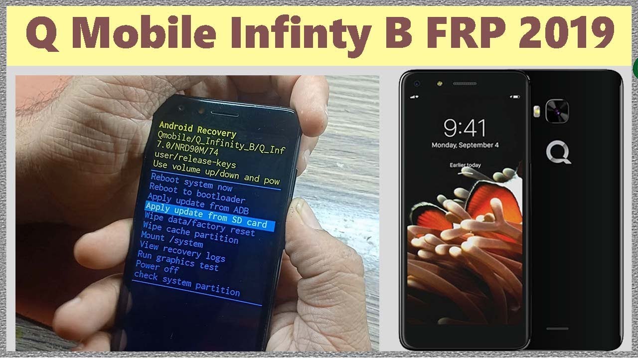 Q Mobile Infinty B FRP 2019