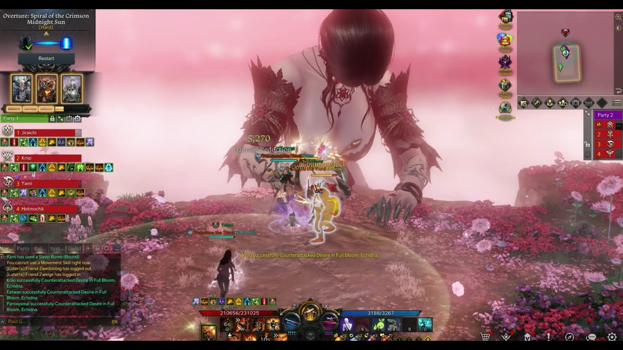 [LOST ARK] Hard Echidna Gate 2 Clear - EW Deadeye POV