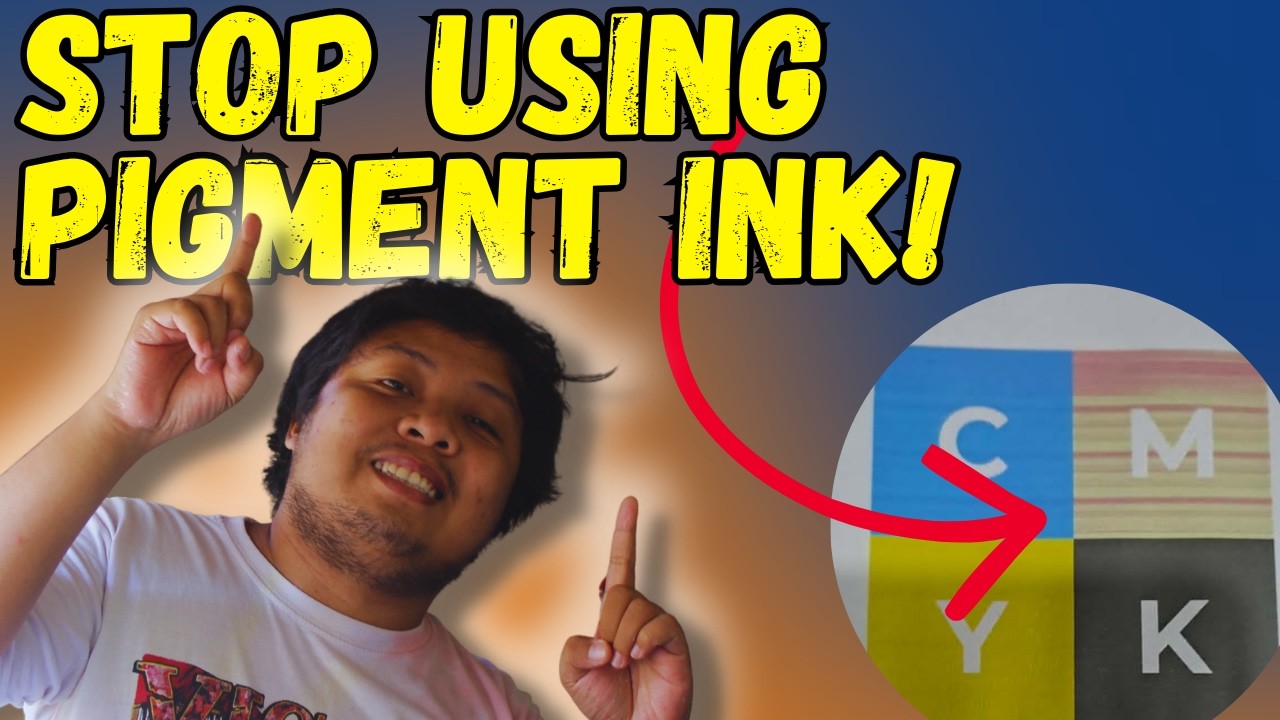 PIGMENT INK NAKAKASIRA PALA NG PRINTER? 😱 Stop Using Pigment Inks! (The Honest Truth 2026)