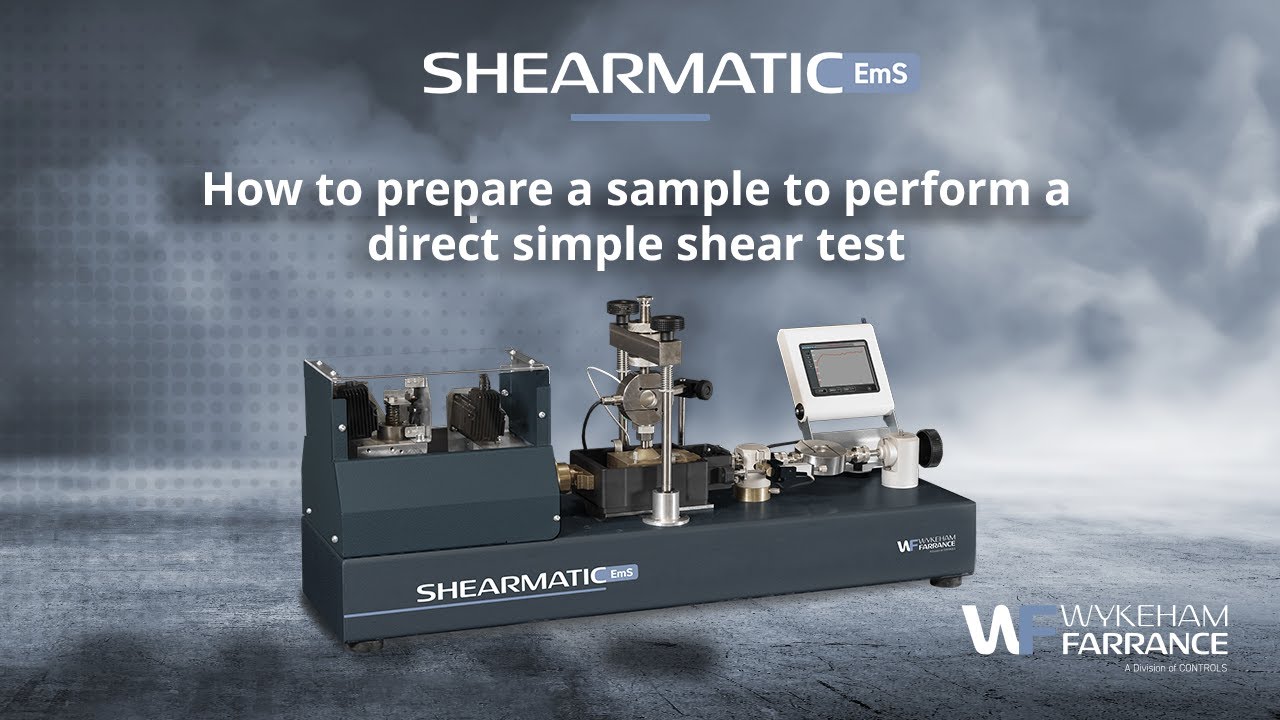 SHEARMATIC EmS - Shearmatic Simple Shear Sample Preparation