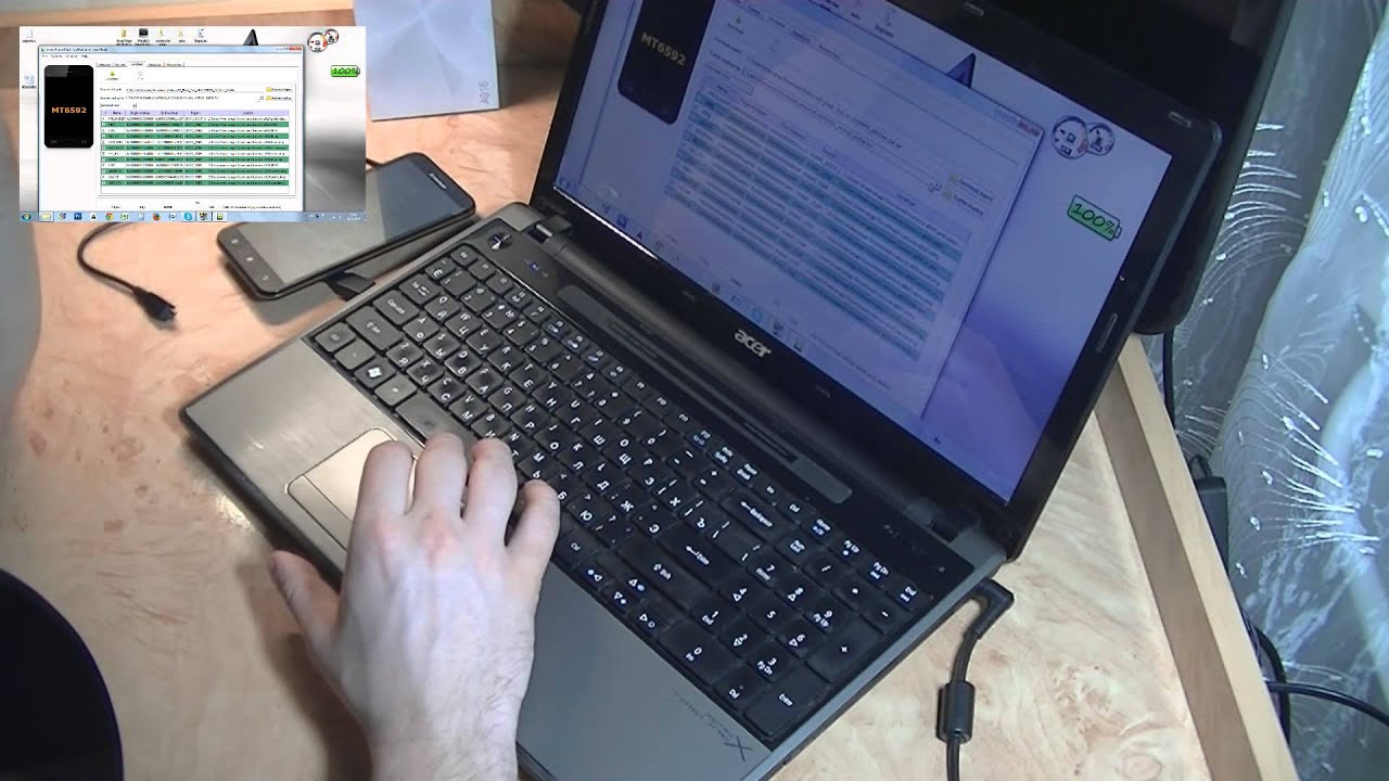 Как прошить MTK смартфон через SP Flash Tool