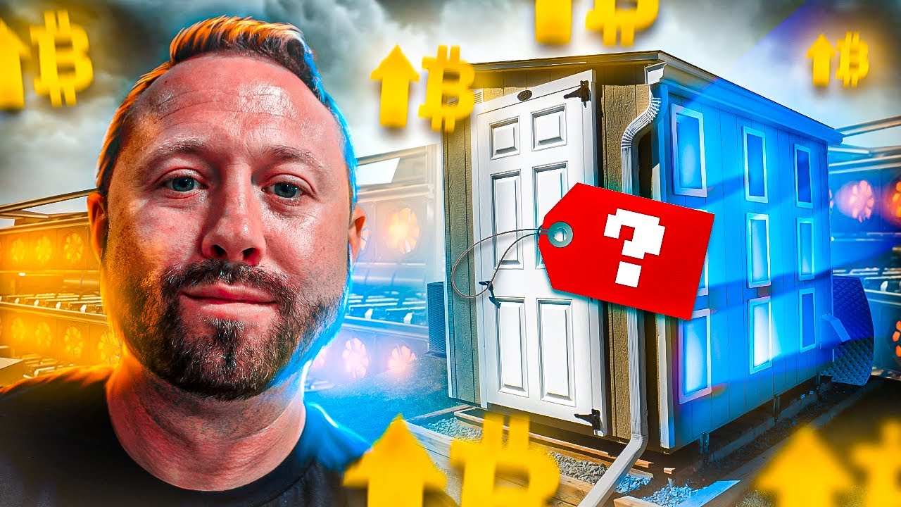 How I Built a CRYPTO MINING SHED in my Backyard!