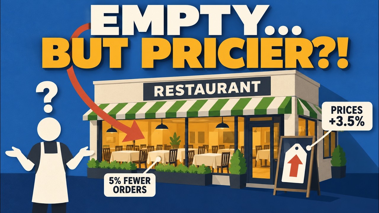 Why Restaurants Are Empty and Still Raising Prices