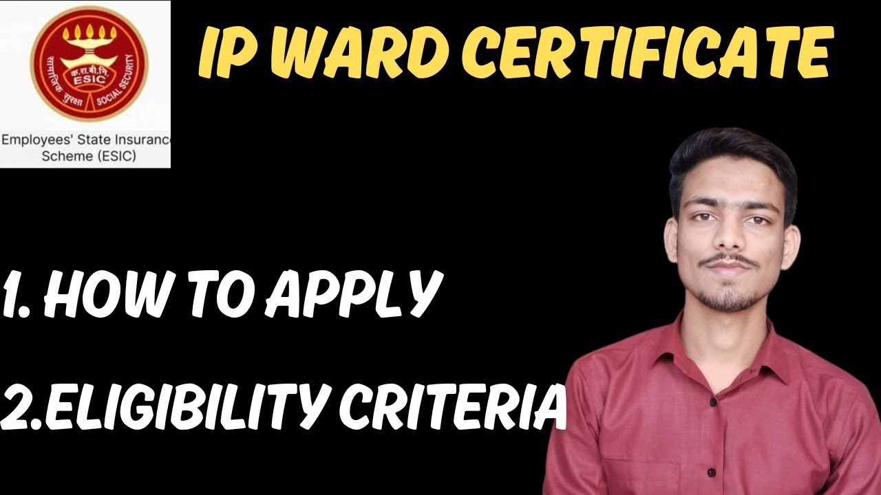 How to apply for IP ward certificate | Esic quota | Esic medical college #neet2024 #esicquota