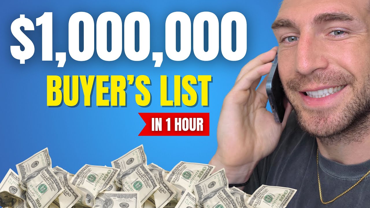 Build a $1M Buyer's List FAST | How To Dispo #13