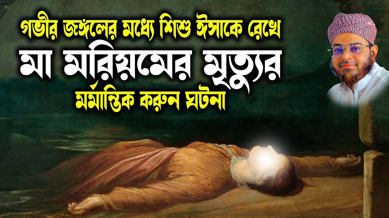 মুফতি নাসির উদ্দিন আনসারী । mufti nasir uddin ansari | মা মরিয়মের মৃত্যুর করুন কাহিনী । dhaka tv