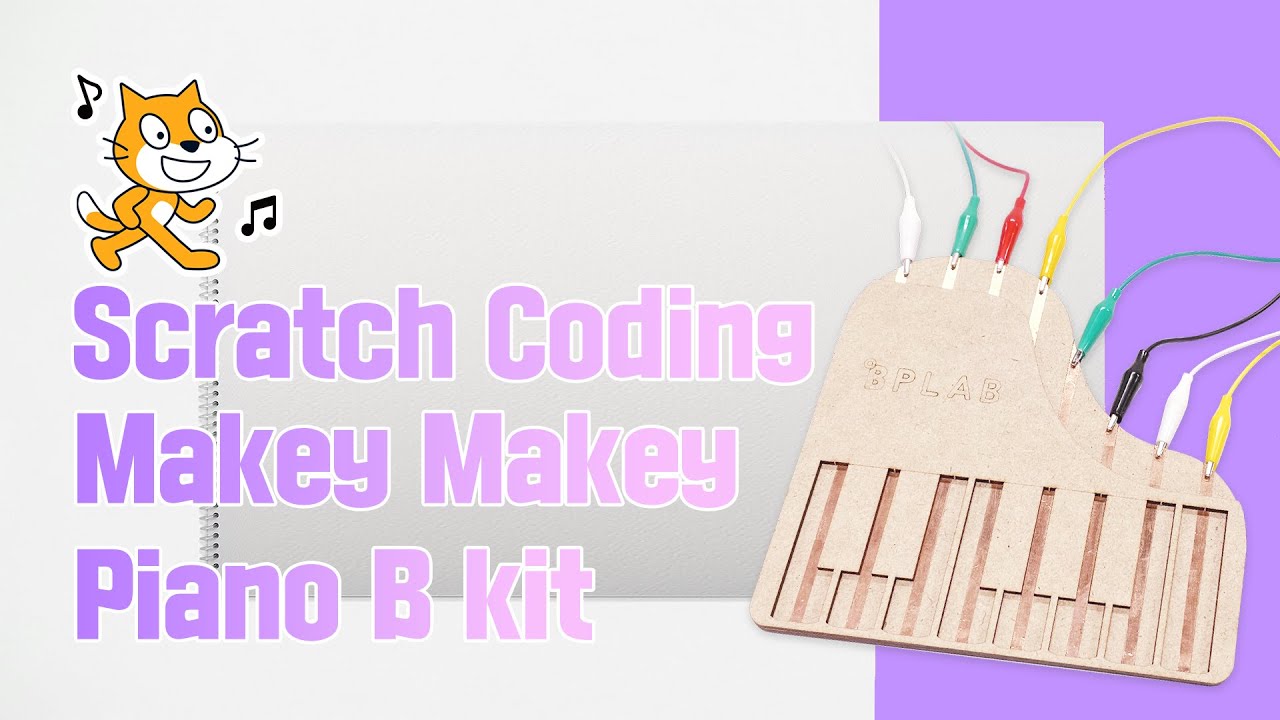 Makey Makey Piano B kit for Everyone -with Scratch