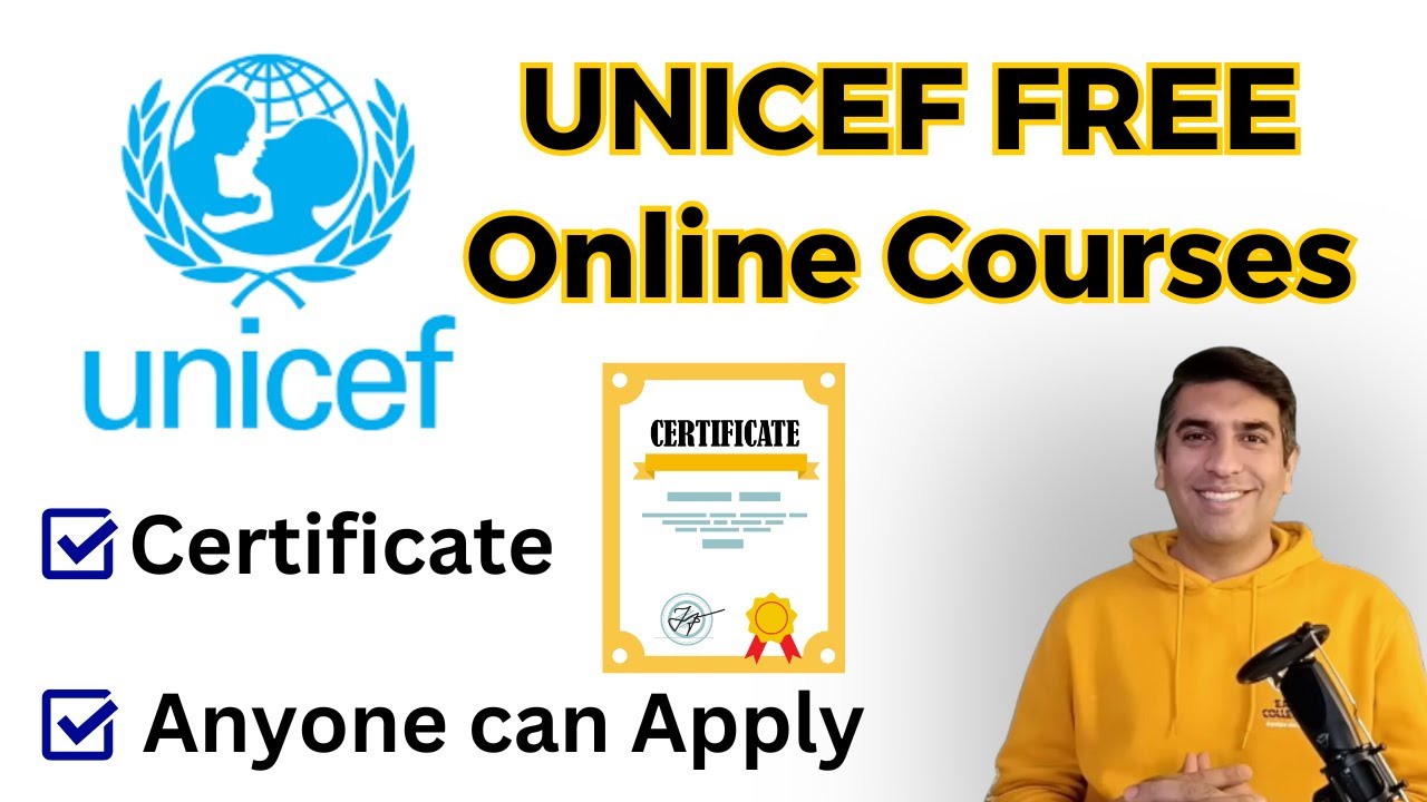 Get Certified with UNICEF FREE Online Courses | Anyone Can Apply