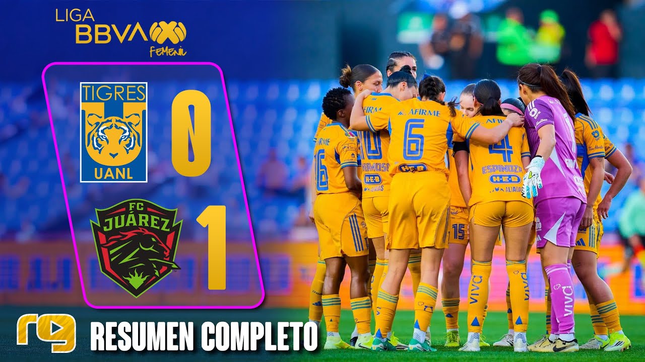 INCREÍBLE DERROTA | Tigres vs Juárez 0-1 | RESUMEN | LIGA MX FEMENIL J8 CLAUSURA 2026