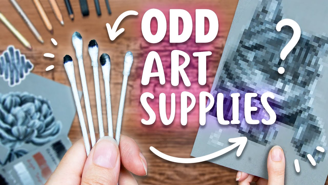 DIDN’T EXPECT THIS IN AN ART BOX - ScrawlrBox Mystery Supplies Art Challenge