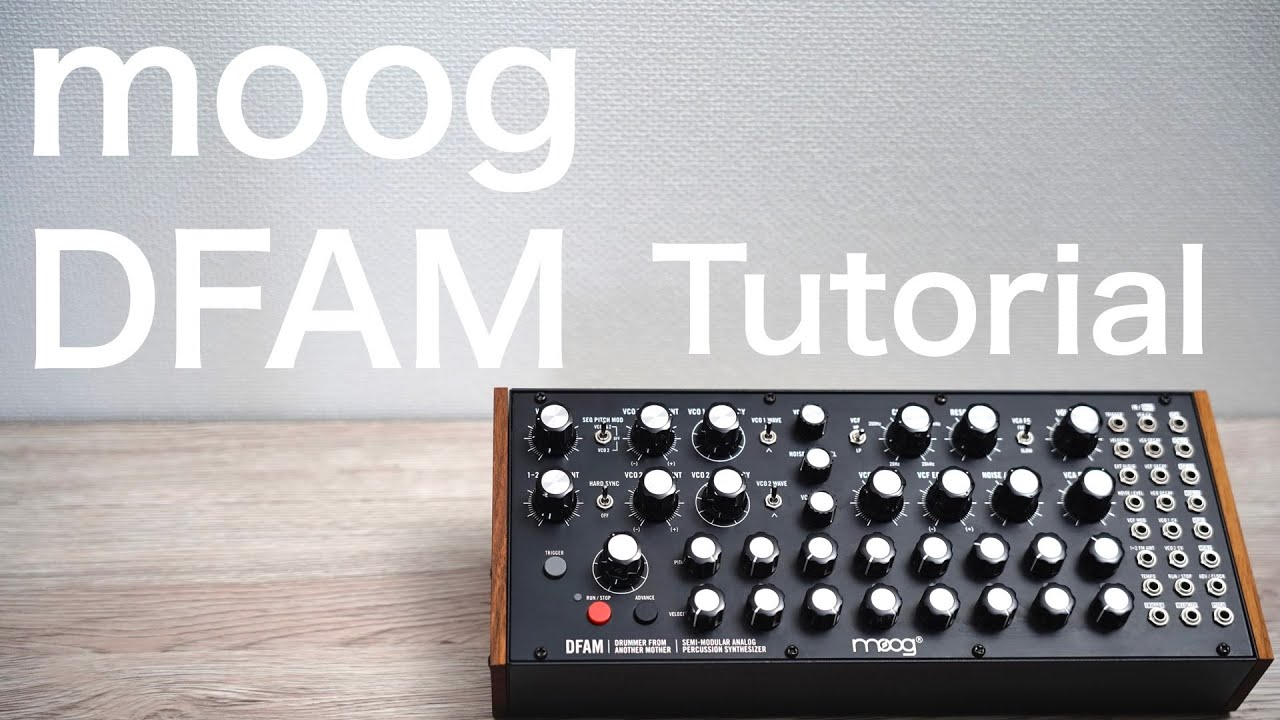 Moog DFAM Video Tutorial | 解説動画