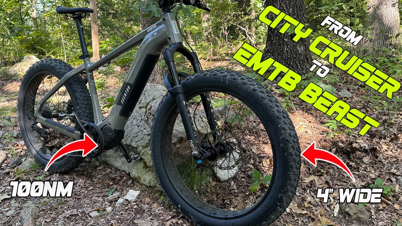 Они создали монструозный электровелосипед и не знали об этом / Aventon Aventure M