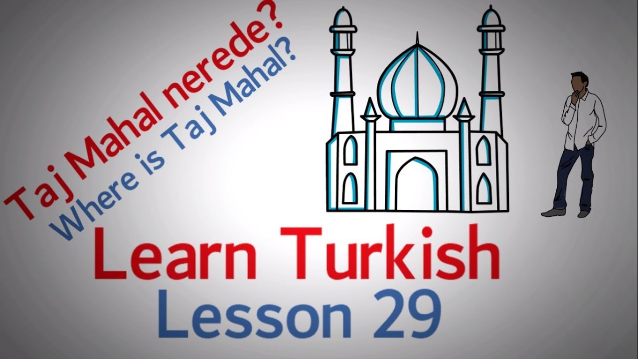 Learn Turkish Lesson 29 - Direction Phrases (Part 1)