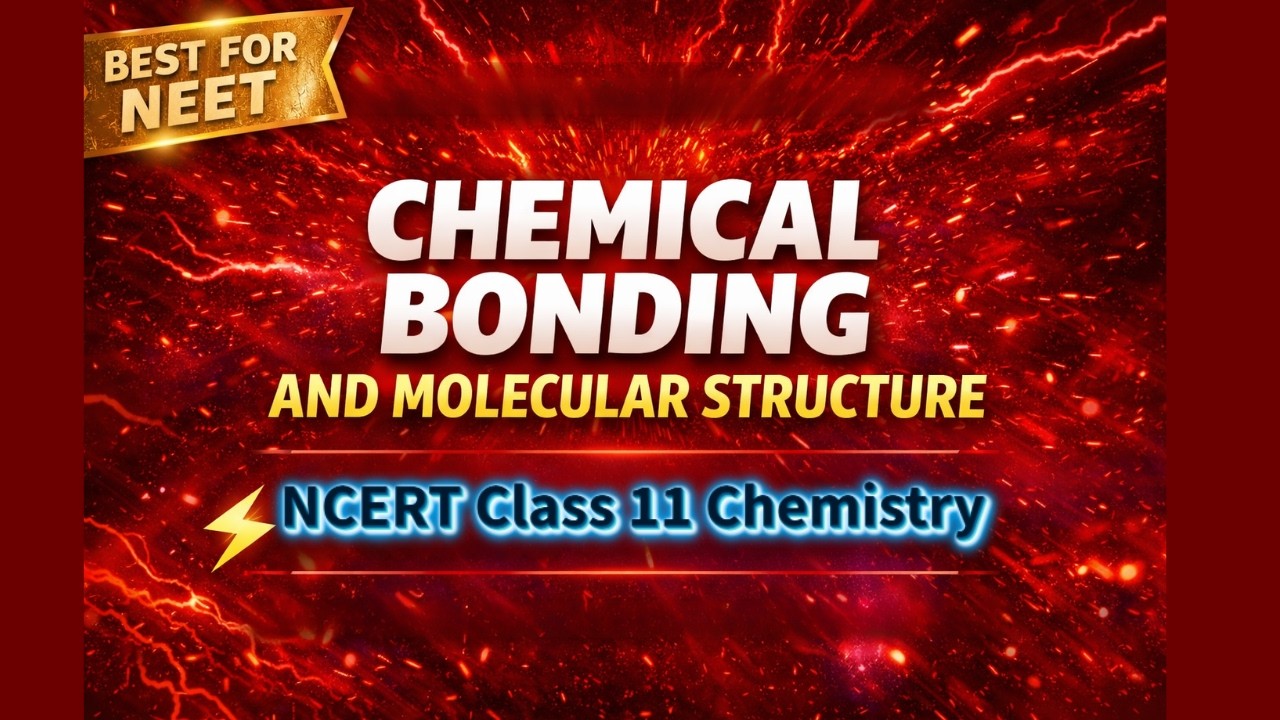 CBSE Class 11 Chemistry || Chemical Bonding and Molecular Structure Part 1 || Full Chapter ||