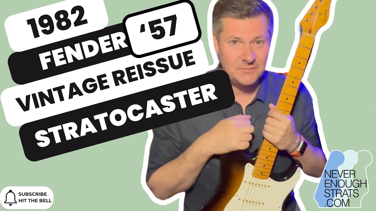 Fender American Vintage Reissue ’57 Stratocaster 1982 Sunburst