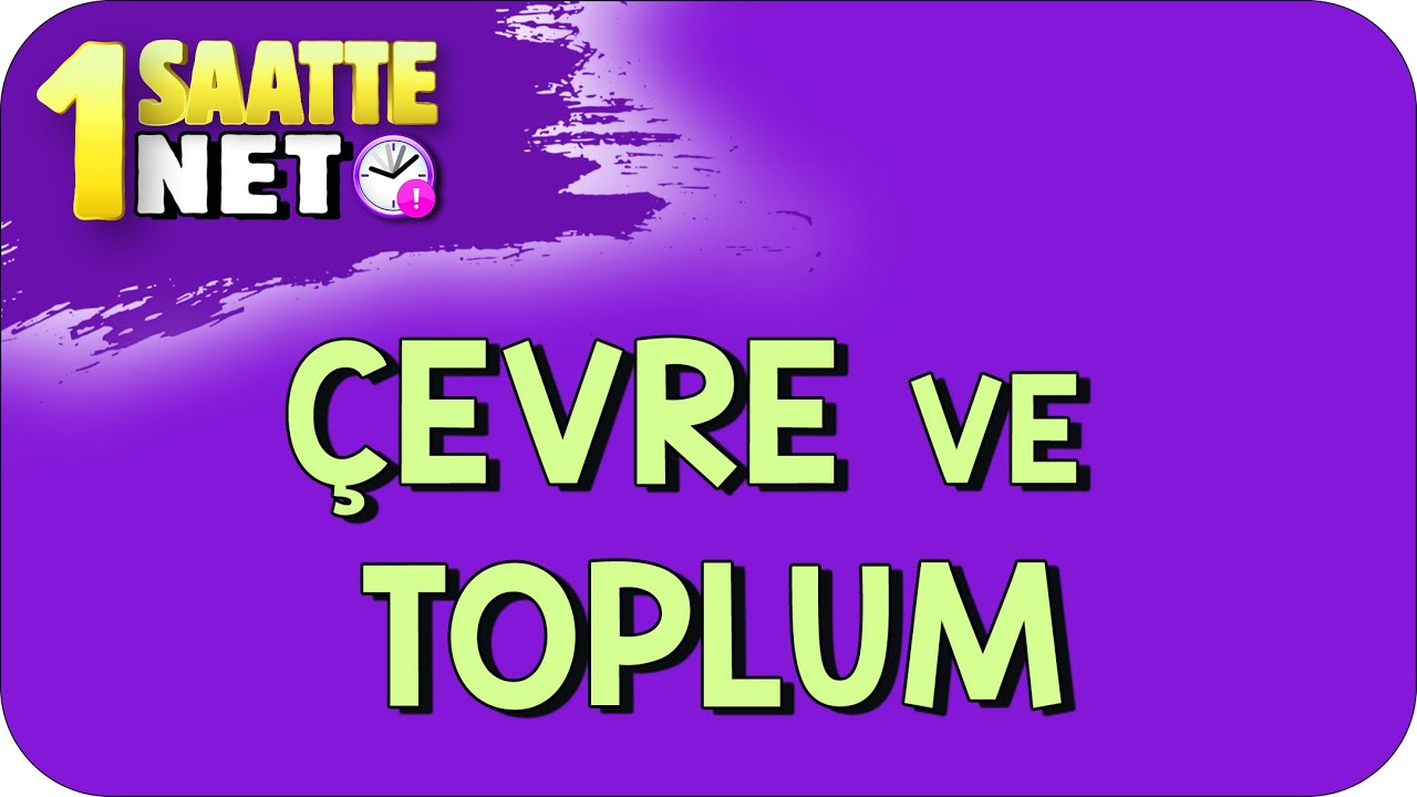 TYT Coğrafya Çevre ve Toplum Konu Anlatım | Banko Soru #kamp2023