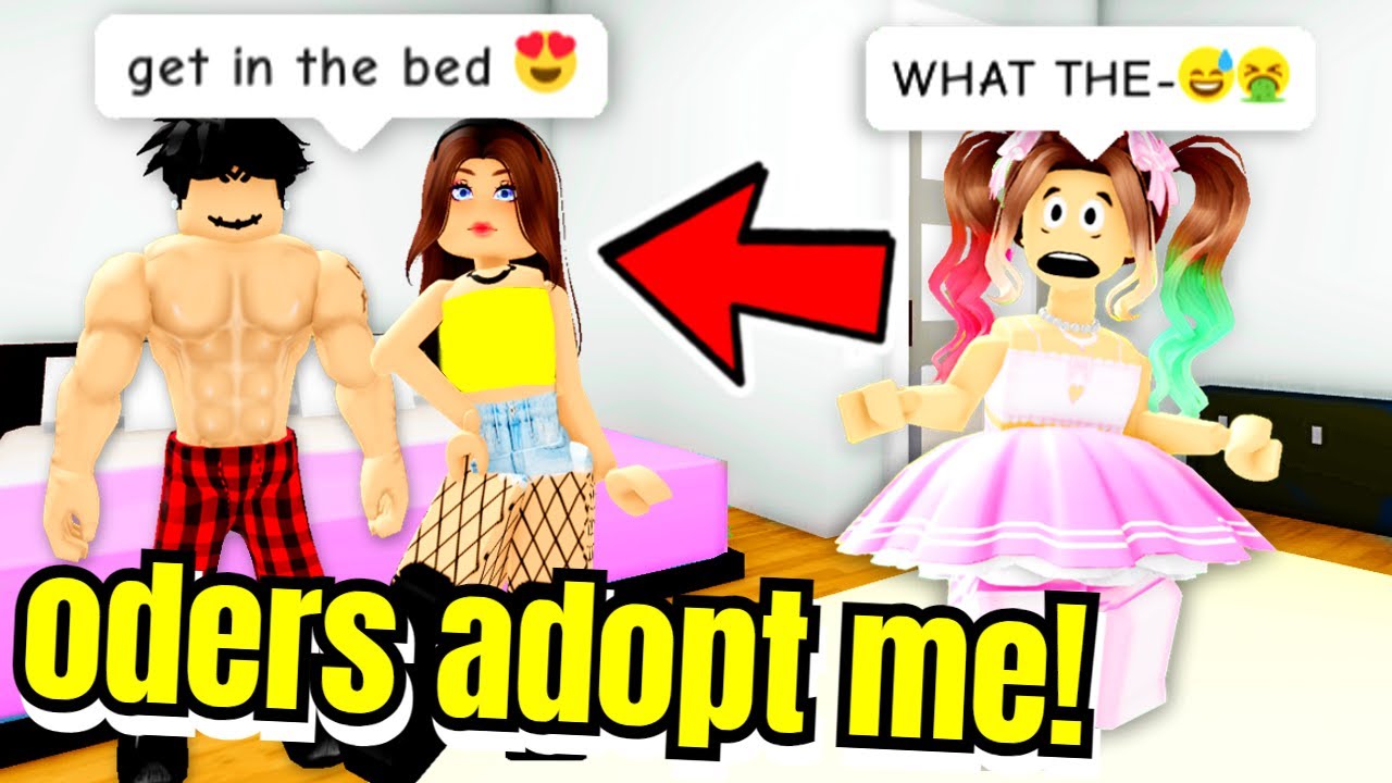 Brookhaven, But ONLINE DATERS Adopt Me!🤣