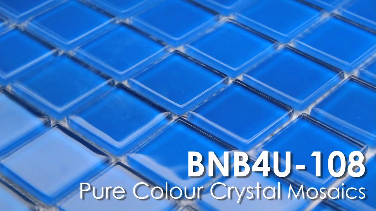 BNB4U 108 Pure Colour Glass Mosaic Tiles WWW BINIBI CO
